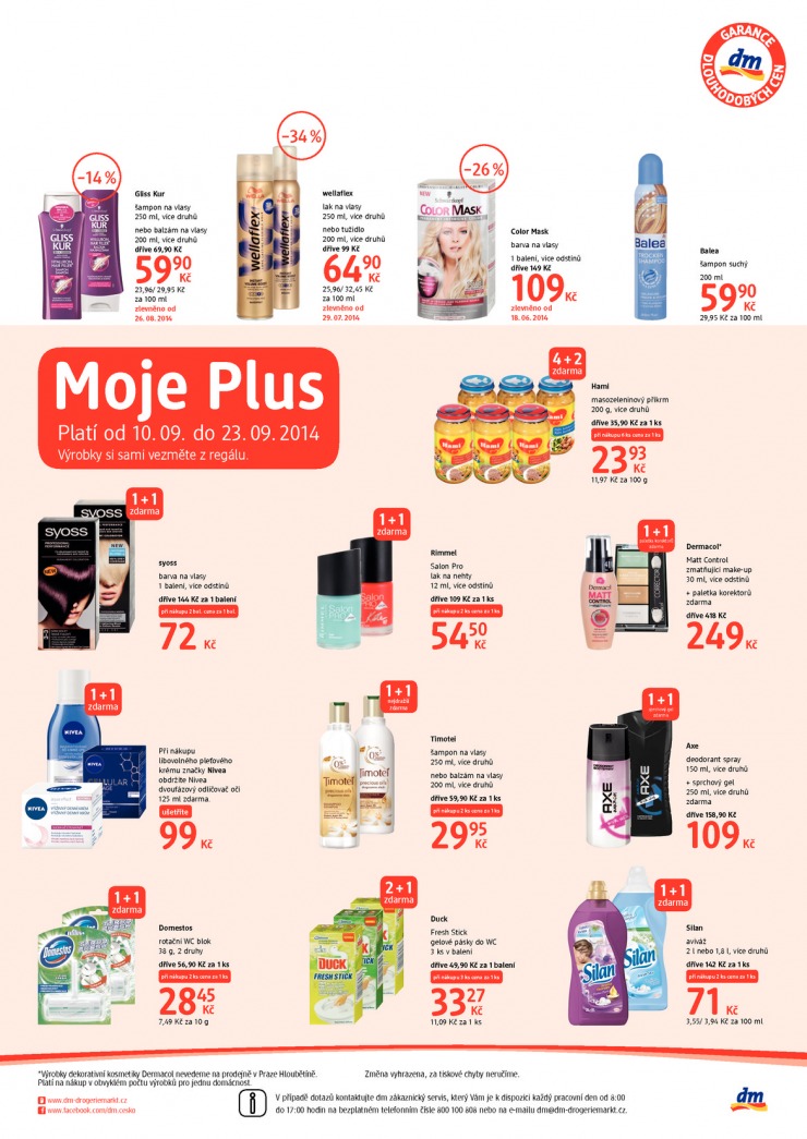 leták DM drogerie Journal od 10.9.2014 strana 1 leták DM drogerie Journal od 10.9.2014 strana 1
