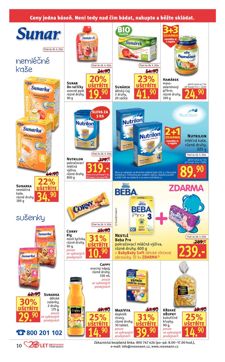 let�k Rossmann Let�k od 15.9.2014 strana 1