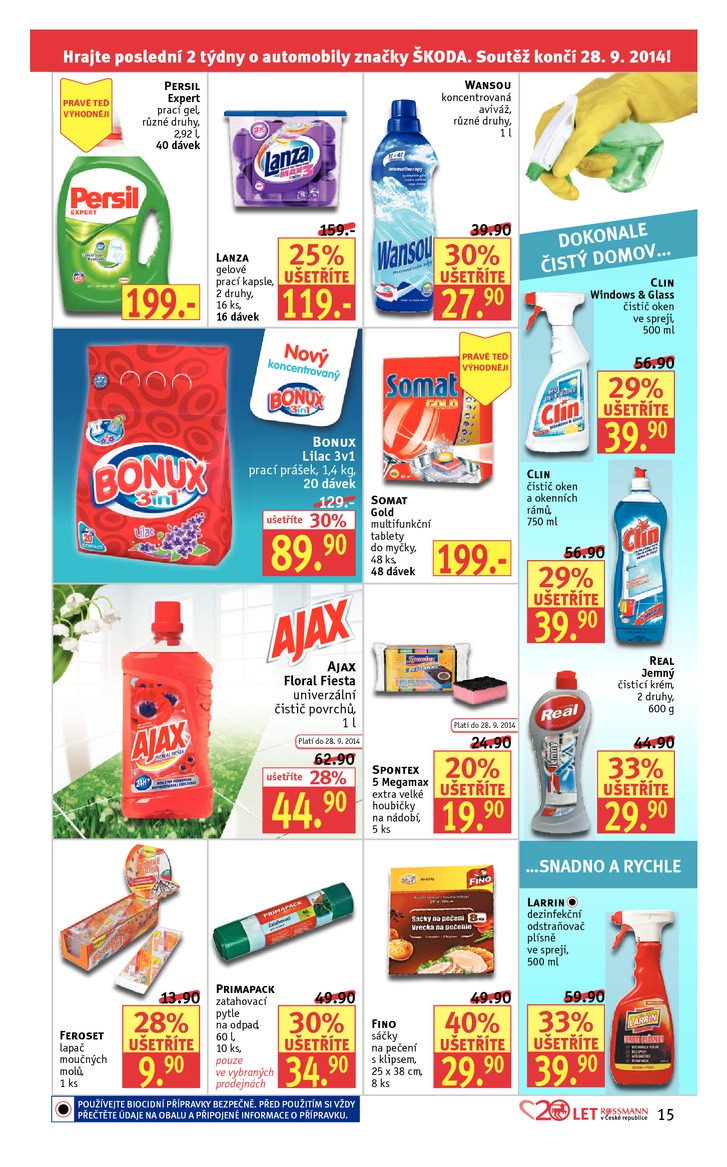 let�k Rossmann Let�k od 15.9.2014 strana 1