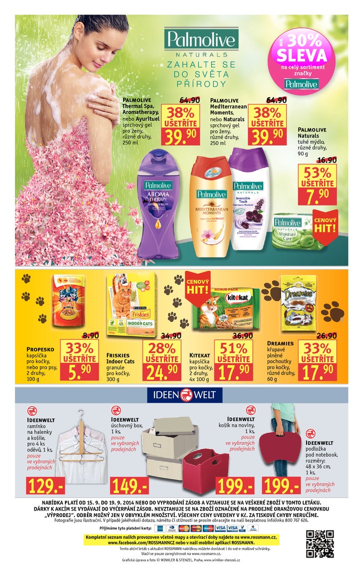 leták Rossmann Leták od 15.9.2014 strana 1 leták Rossmann Leták od 15.9.2014 strana 1