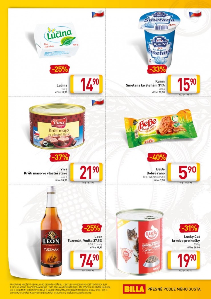 leták Billa speciální od 17.9.2014 strana 1 leták Billa speciální od 17.9.2014 strana 1