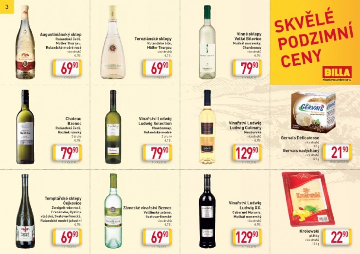 leták Billa Nápojový leták od 15.9.2014 strana 1 leták Billa Nápojový leták od 15.9.2014 strana 1
