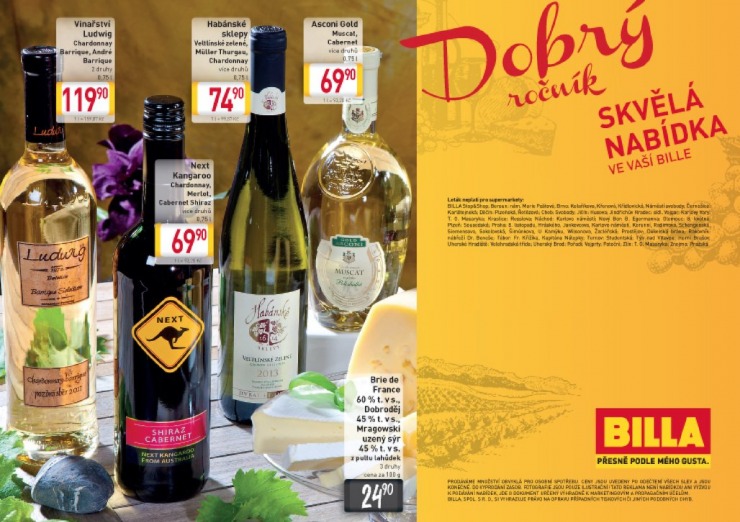 leták Billa Nápojový leták od 15.9.2014 strana 1 leták Billa Nápojový leták od 15.9.2014 strana 1