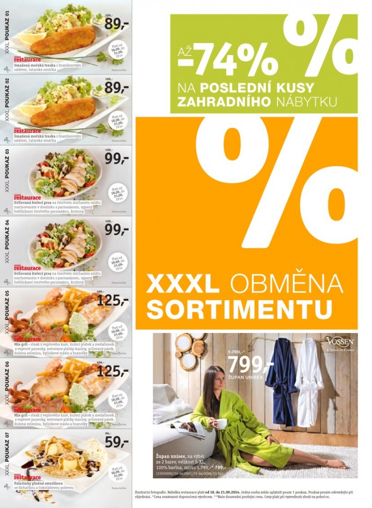 leták XXXLutz Aktuální prospekt od 16.9.2014 strana 1 leták XXXLutz Aktuální prospekt od 16.9.2014 strana 1