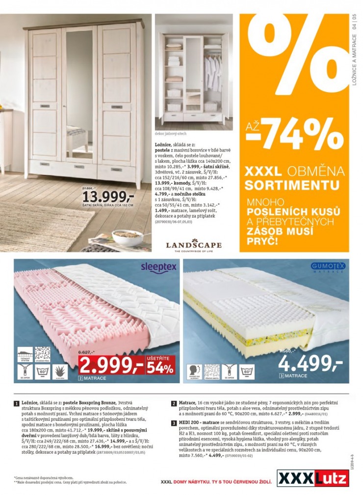 let�k XXXLutz Aktu�ln� prospekt od 16.9.2014 strana 1