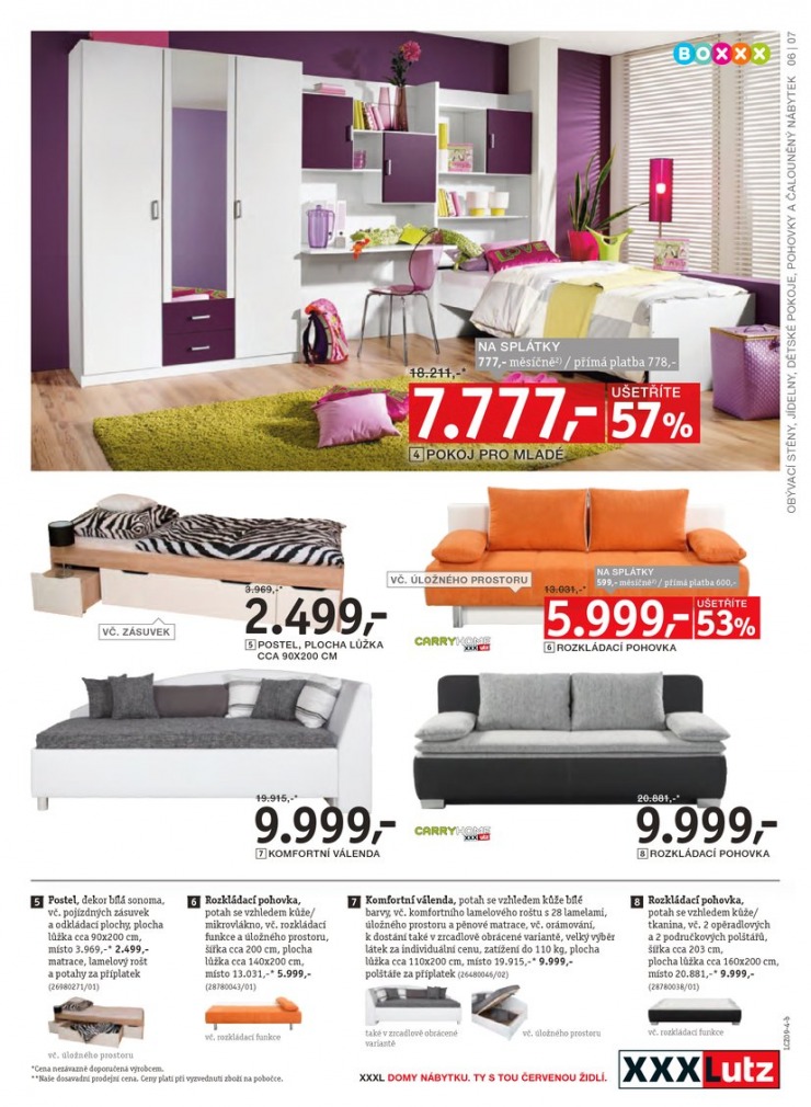 let�k XXXLutz Aktu�ln� prospekt od 16.9.2014 strana 1