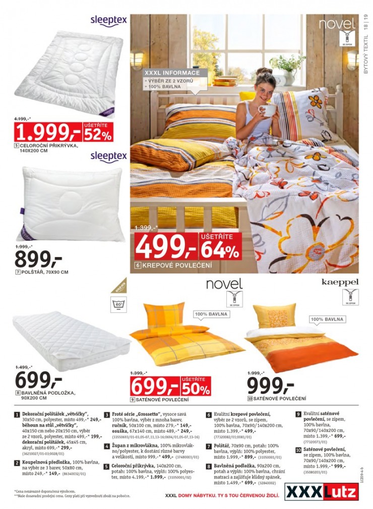 let�k XXXLutz Aktu�ln� prospekt od 16.9.2014 strana 1