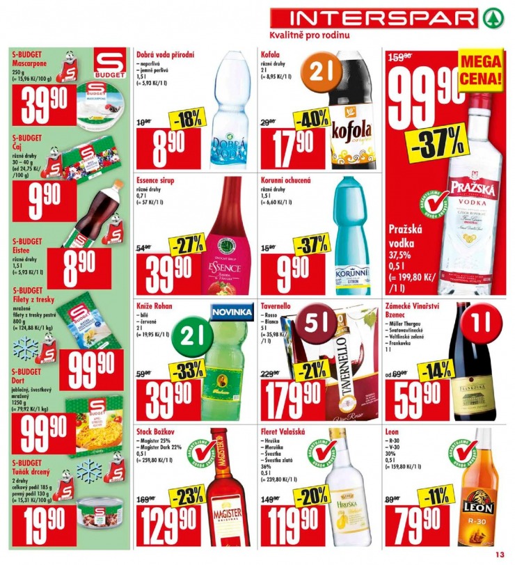 leták Interspar Akční nabídka od 17.9.2014 strana 1 leták Interspar Akční nabídka od 17.9.2014 strana 1