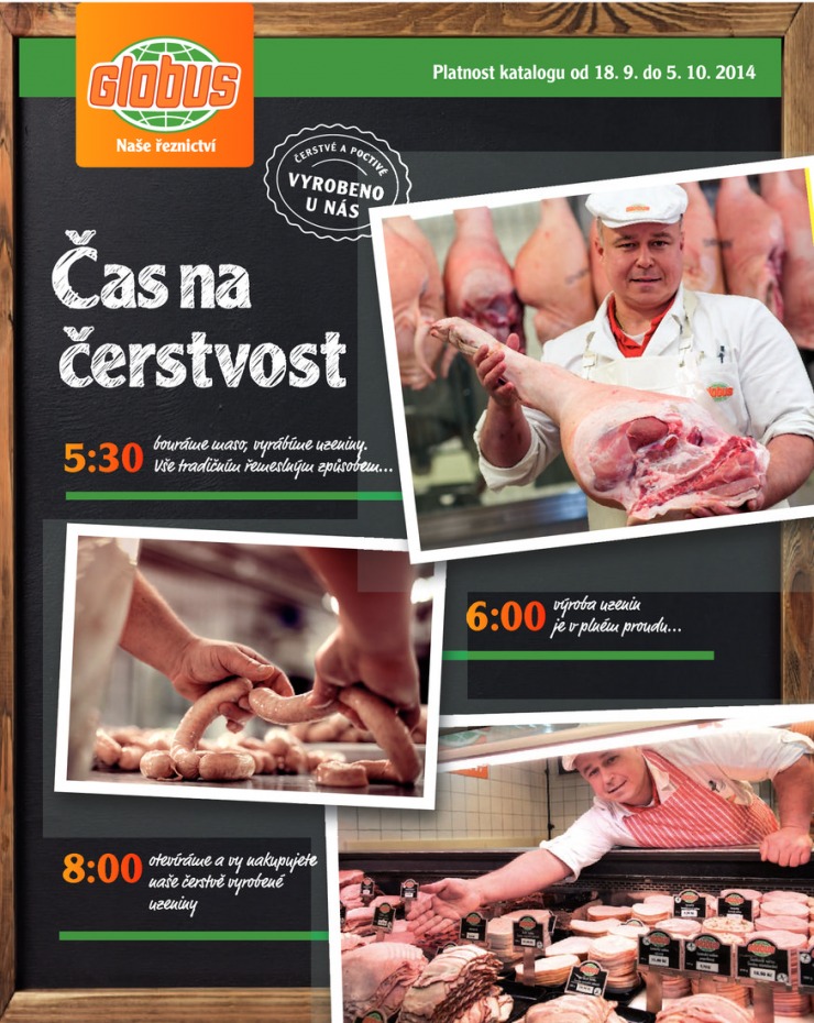 leták Globus Čas na čerstvost od 18.9.2014 strana 1 leták Globus Čas na čerstvost od 18.9.2014 strana 1