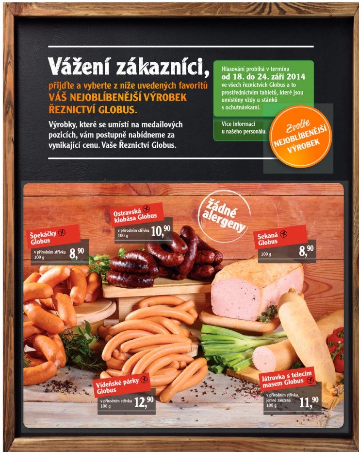 leták Globus Čas na čerstvost od 18.9.2014 strana 1 leták Globus Čas na čerstvost od 18.9.2014 strana 1