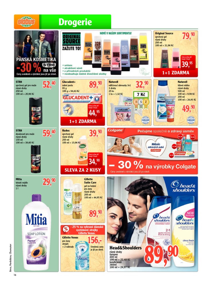 leták Globus Naše noviny od 18.9.2014 strana 1 leták Globus Naše noviny od 18.9.2014 strana 1