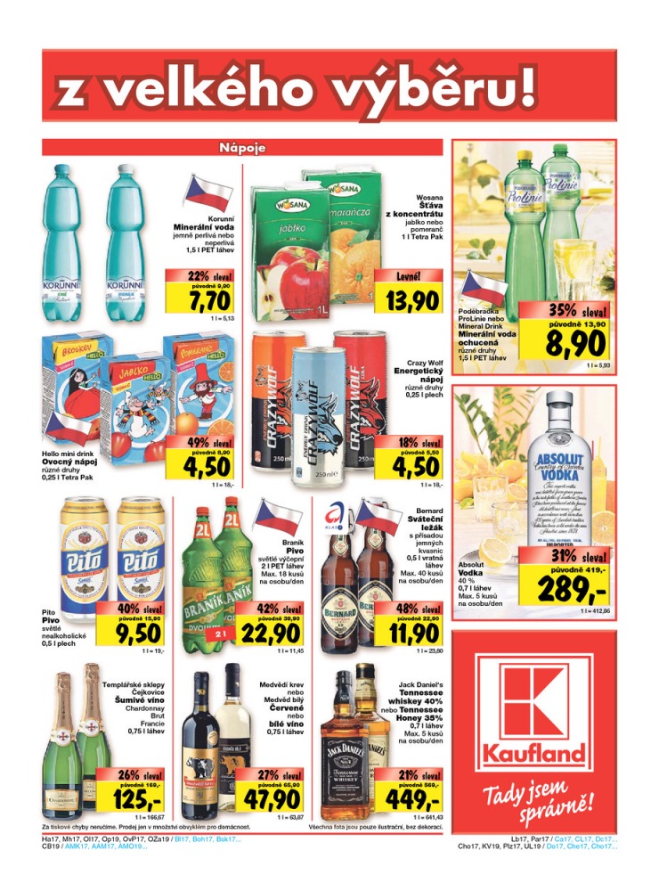 leták Kaufland Aktuální nabídka od 18.9.2014 strana 1 leták Kaufland Aktuální nabídka od 18.9.2014 strana 1