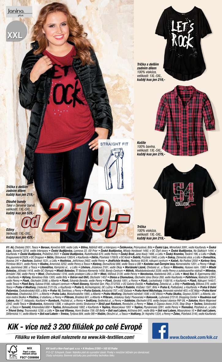 leták Kik textil Prospekt od 16.9.2014 strana 1 leták Kik textil Prospekt od 16.9.2014 strana 1