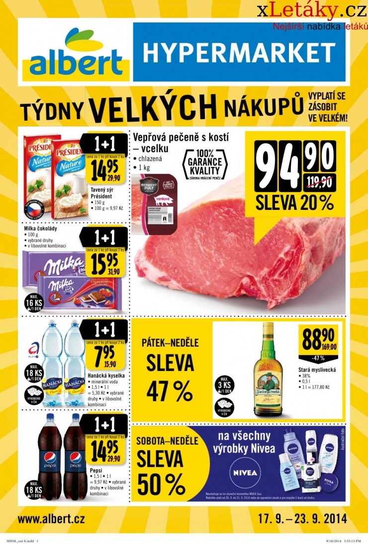 letk Albert Hypermarket vek letk strana 1