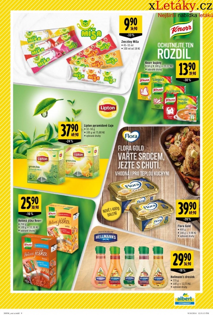 leták Albert Hypermarket veľký leták strana 1 leták Albert Hypermarket veľký leták strana 1