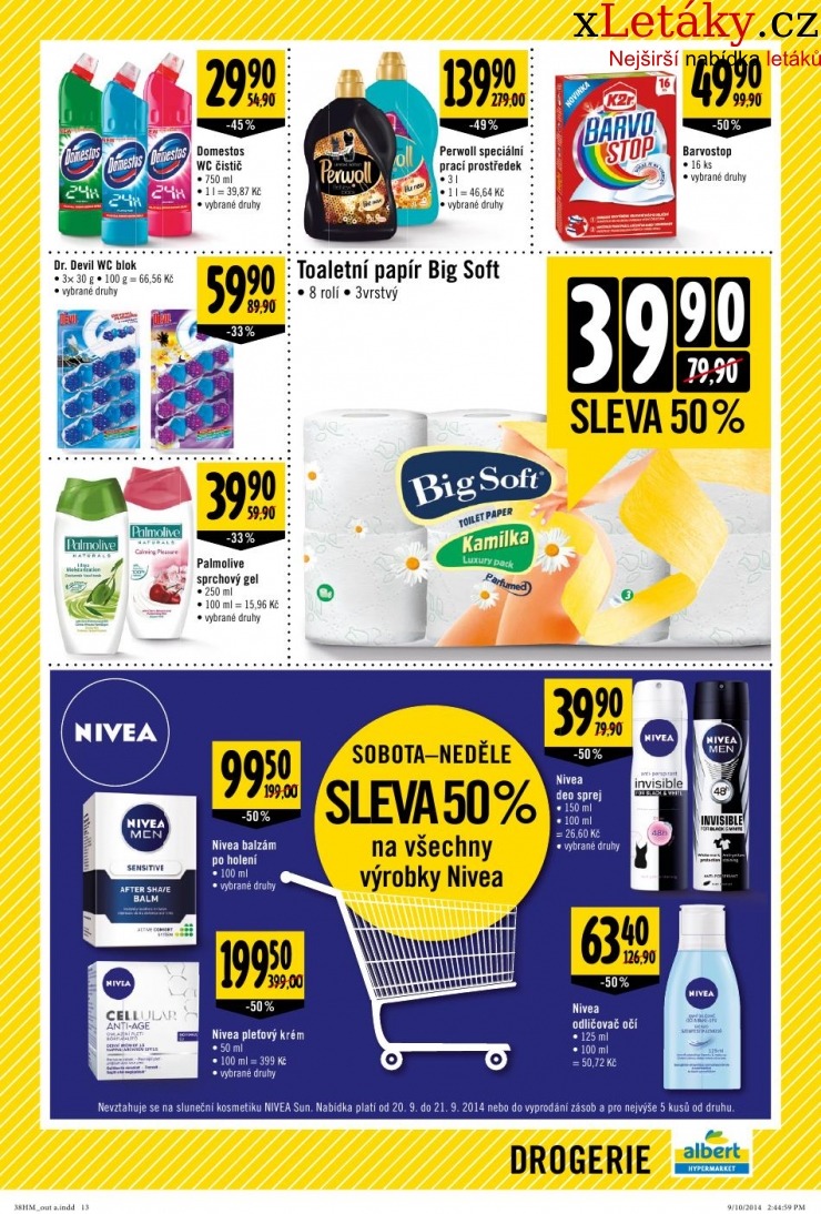 leták Albert Hypermarket veľký leták strana 1 leták Albert Hypermarket veľký leták strana 1