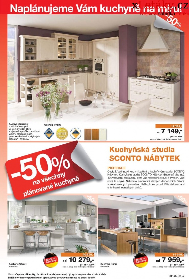 leták Sconto nábytek leták strana 1 leták Sconto nábytek leták strana 1