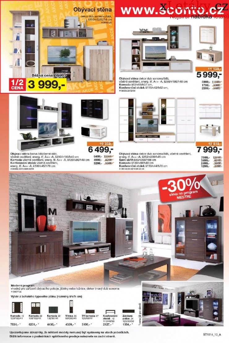 leták Sconto nábytek leták strana 1 leták Sconto nábytek leták strana 1