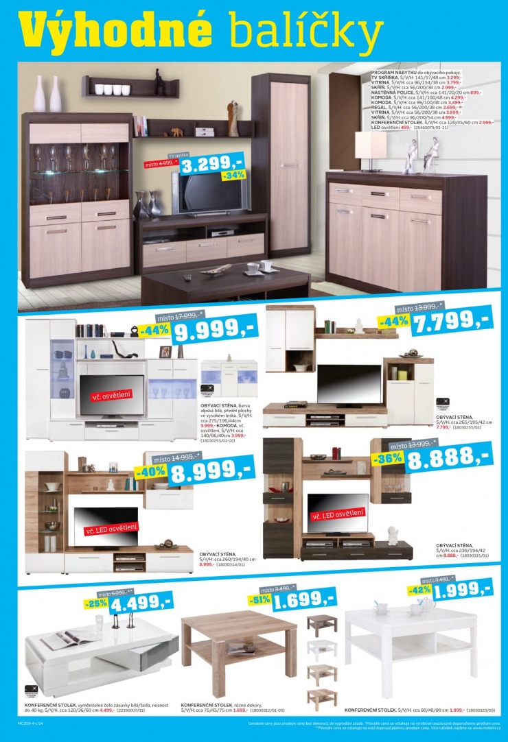 let�k Mobelix Aktu�ln� prospekt od 22.9.2014 strana 1