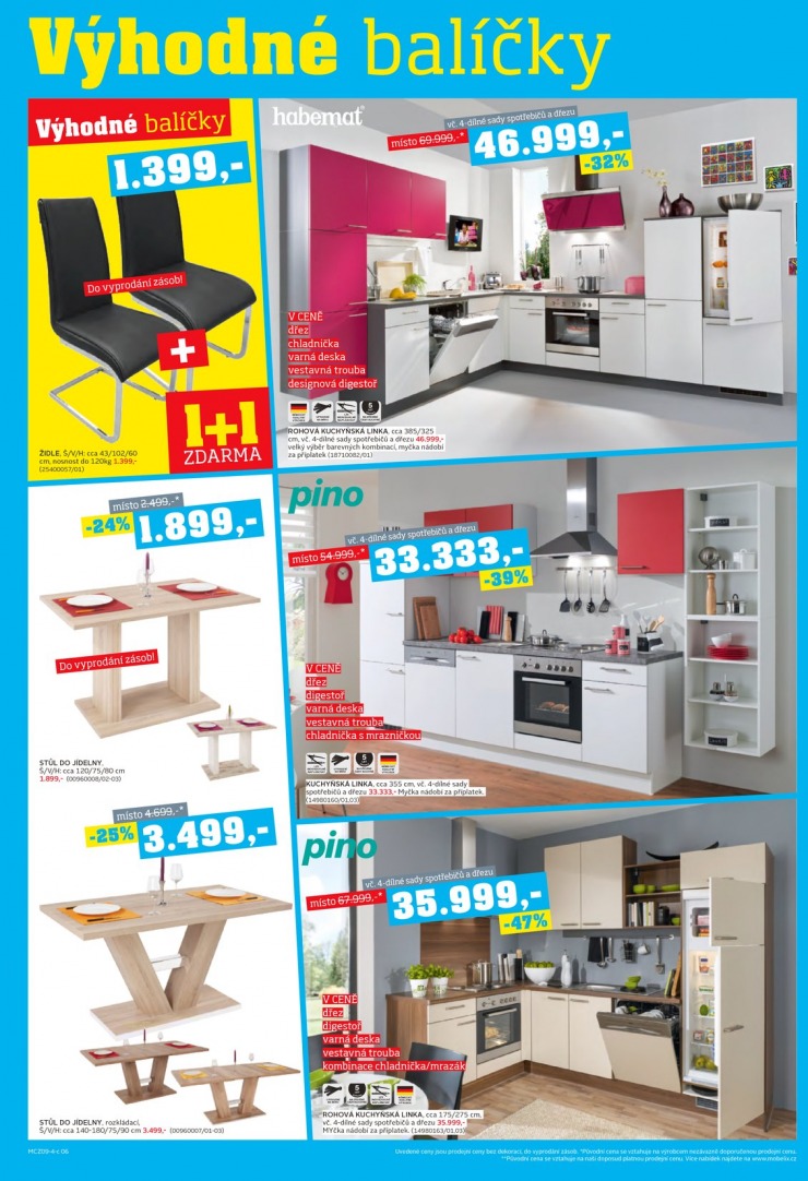 let�k Mobelix Aktu�ln� prospekt od 22.9.2014 strana 1