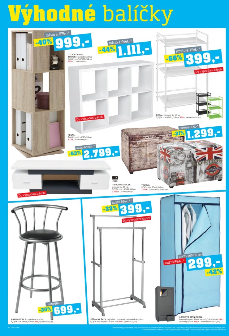 let�k Mobelix Aktu�ln� prospekt od 22.9.2014 strana 1