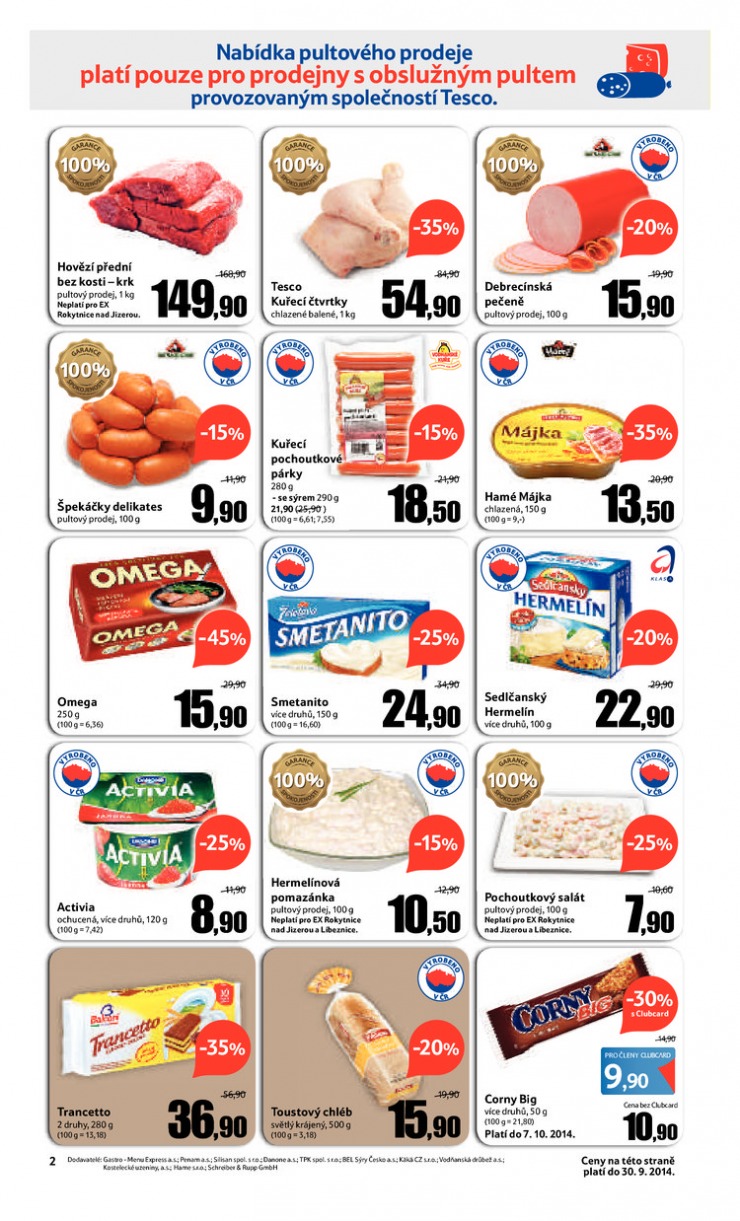 leták Tesco Expres obchody od 24.9.2014 strana 1 leták Tesco Expres obchody od 24.9.2014 strana 1