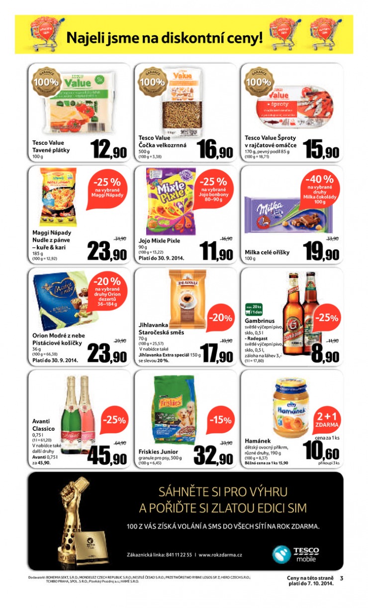 leták Tesco Expres obchody od 24.9.2014 strana 1 leták Tesco Expres obchody od 24.9.2014 strana 1
