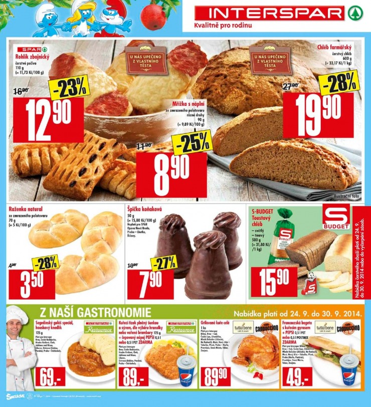 leták Interspar Akční nabídka od 24.9.2014 strana 1 leták Interspar Akční nabídka od 24.9.2014 strana 1