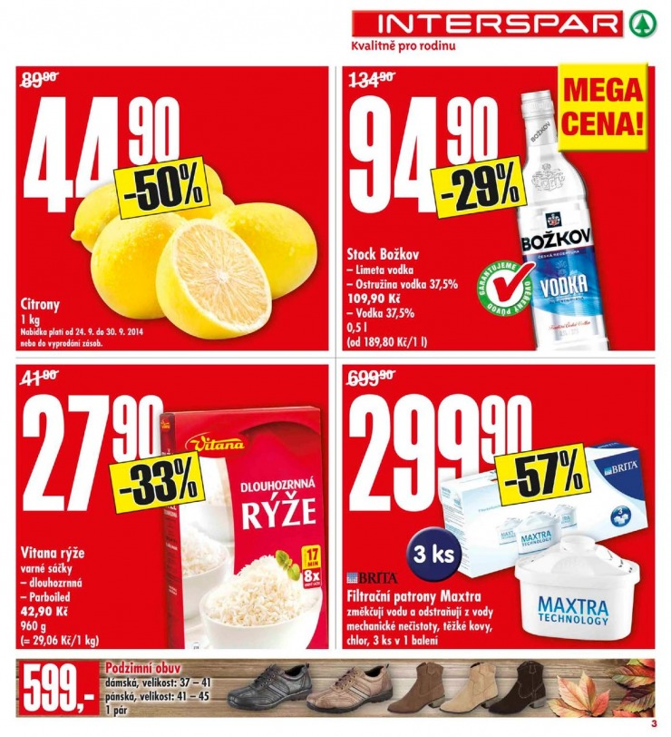 leták Interspar Akční nabídka od 24.9.2014 strana 1 leták Interspar Akční nabídka od 24.9.2014 strana 1