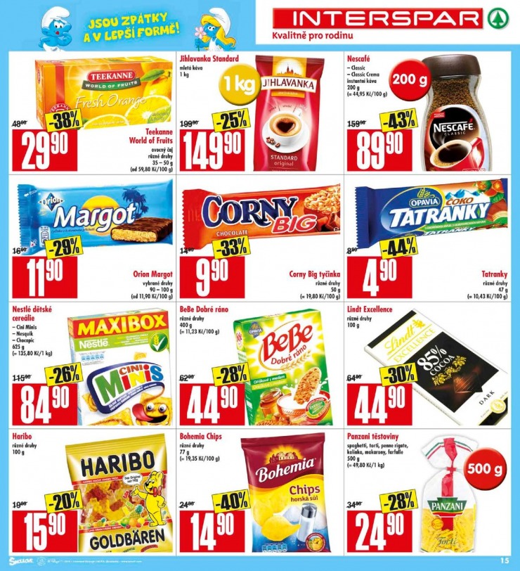 leták Interspar Akční nabídka od 24.9.2014 strana 1 leták Interspar Akční nabídka od 24.9.2014 strana 1