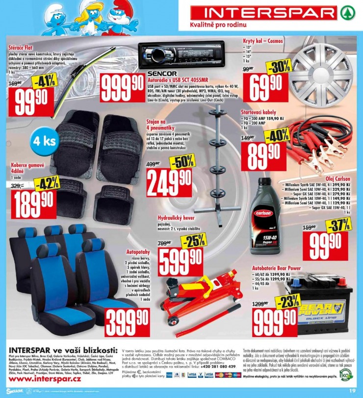 leták Interspar Akční nabídka od 24.9.2014 strana 1 leták Interspar Akční nabídka od 24.9.2014 strana 1