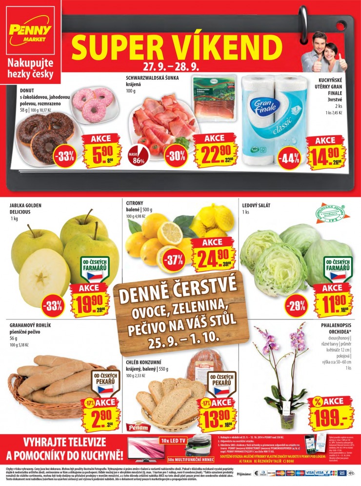 leták Penny Aktuální nabídka od 25.9.2014 strana 1 leták Penny Aktuální nabídka od 25.9.2014 strana 1