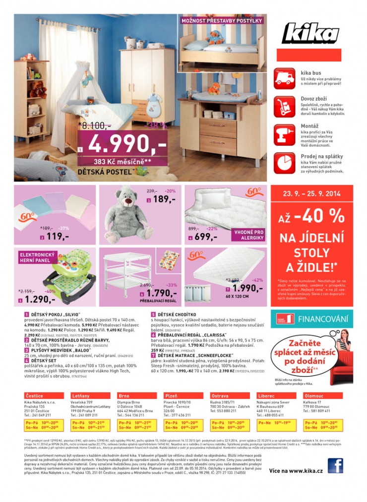 leták Kika Aktuální leták od 22.9.2014 strana 1 leták Kika Aktuální leták od 22.9.2014 strana 1