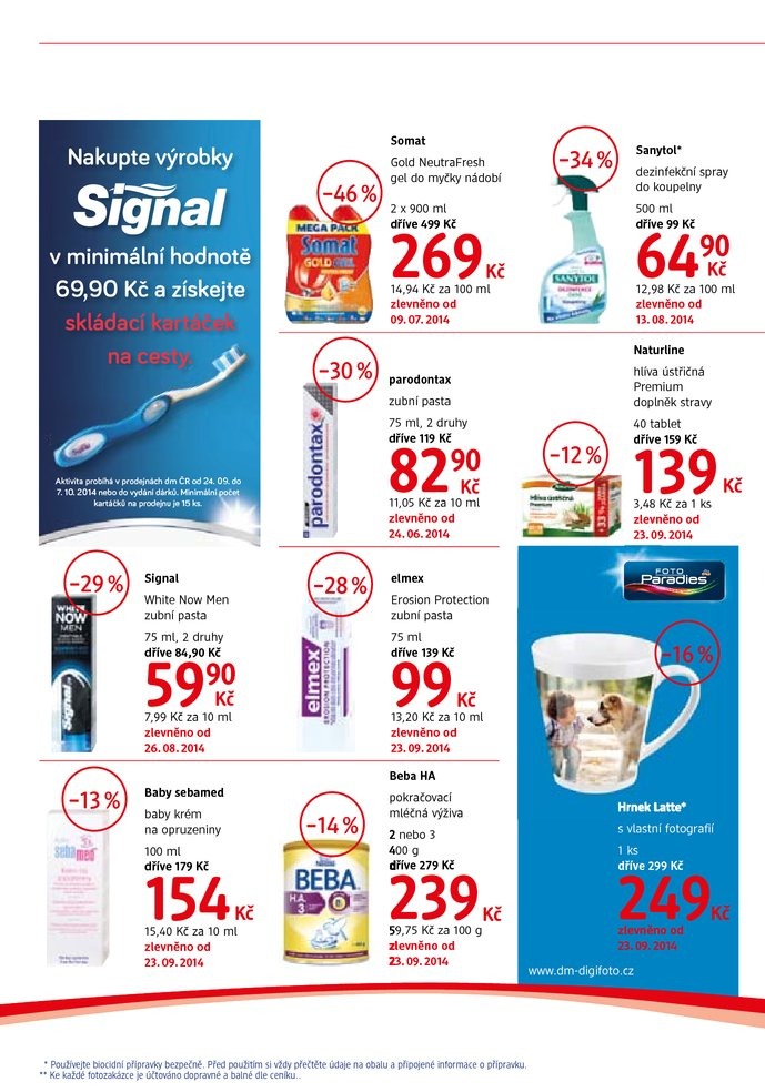 let�k DM drogerie Journal 2. ��st od 24.9.2014 strana 1