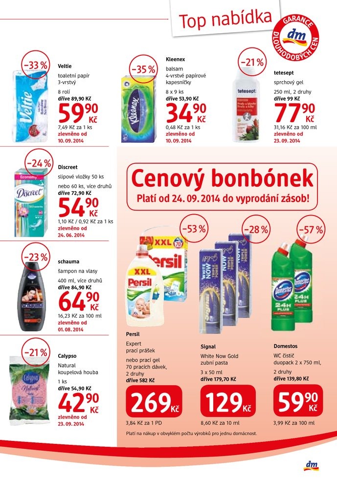 let�k DM drogerie Journal 2. ��st od 24.9.2014 strana 1