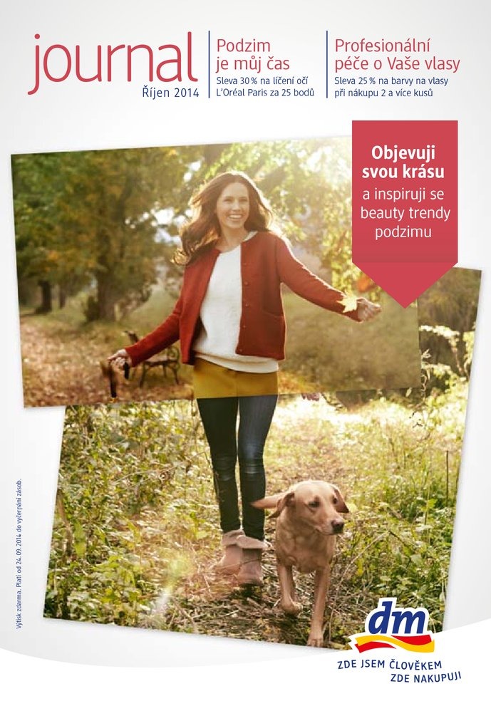 letk DM drogerie Journal od 24.9.2014 strana 1