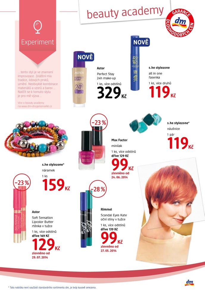 let�k DM drogerie Journal od 24.9.2014 strana 1