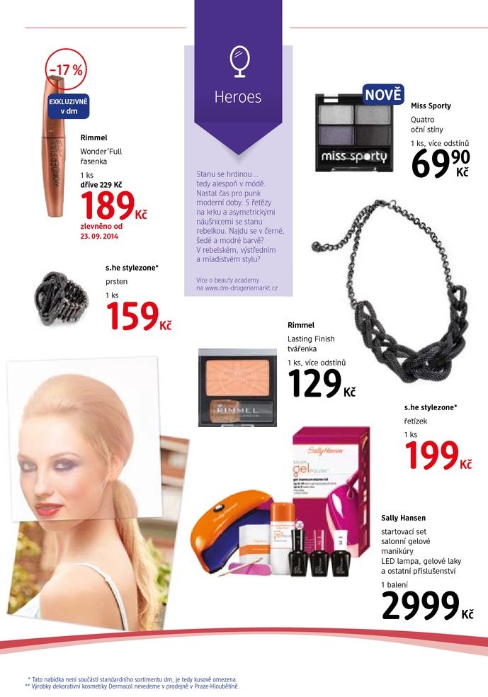 let�k DM drogerie Journal od 24.9.2014 strana 1