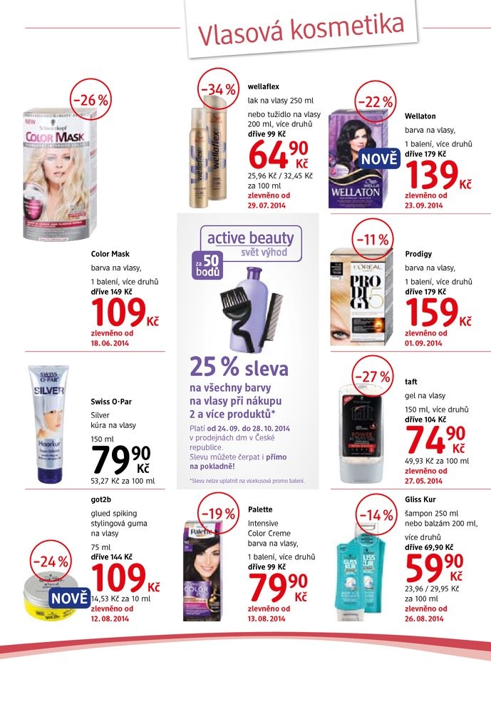 let�k DM drogerie Journal od 24.9.2014 strana 1