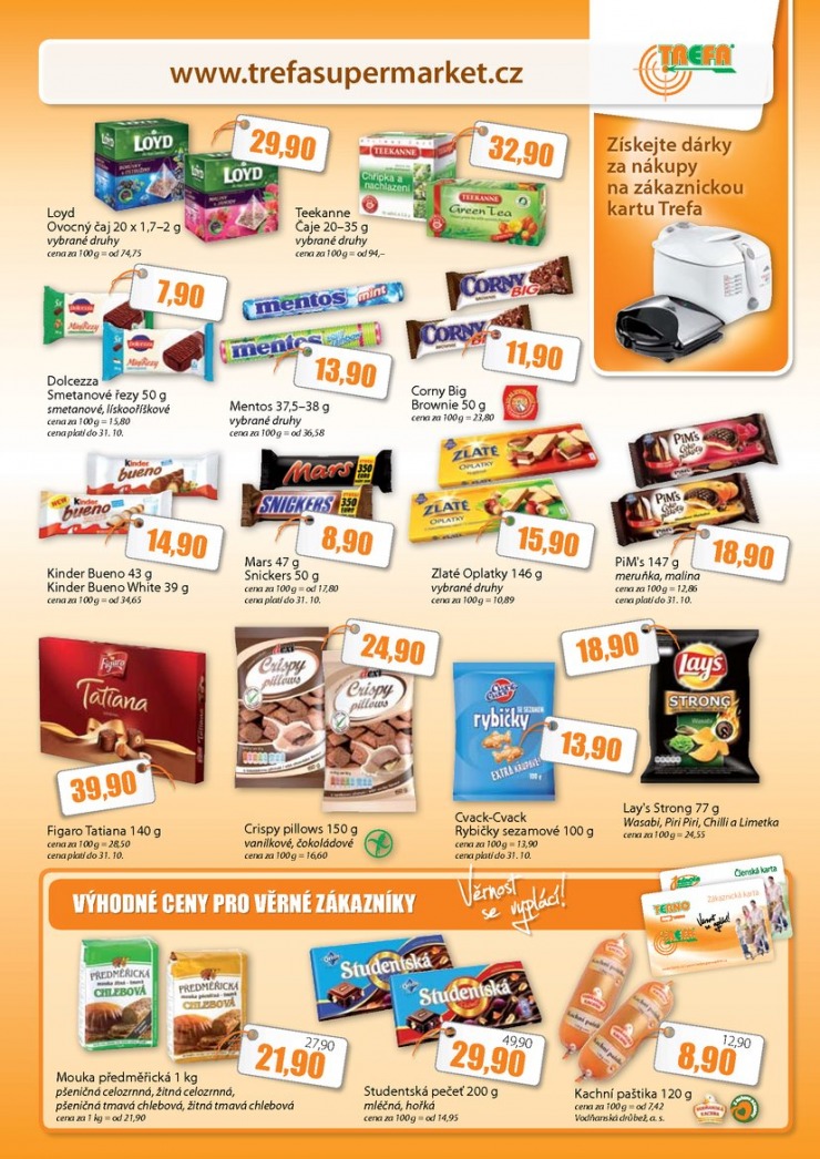 leták COOP Trefa od 24.9.2014 strana 1 leták COOP Trefa od 24.9.2014 strana 1