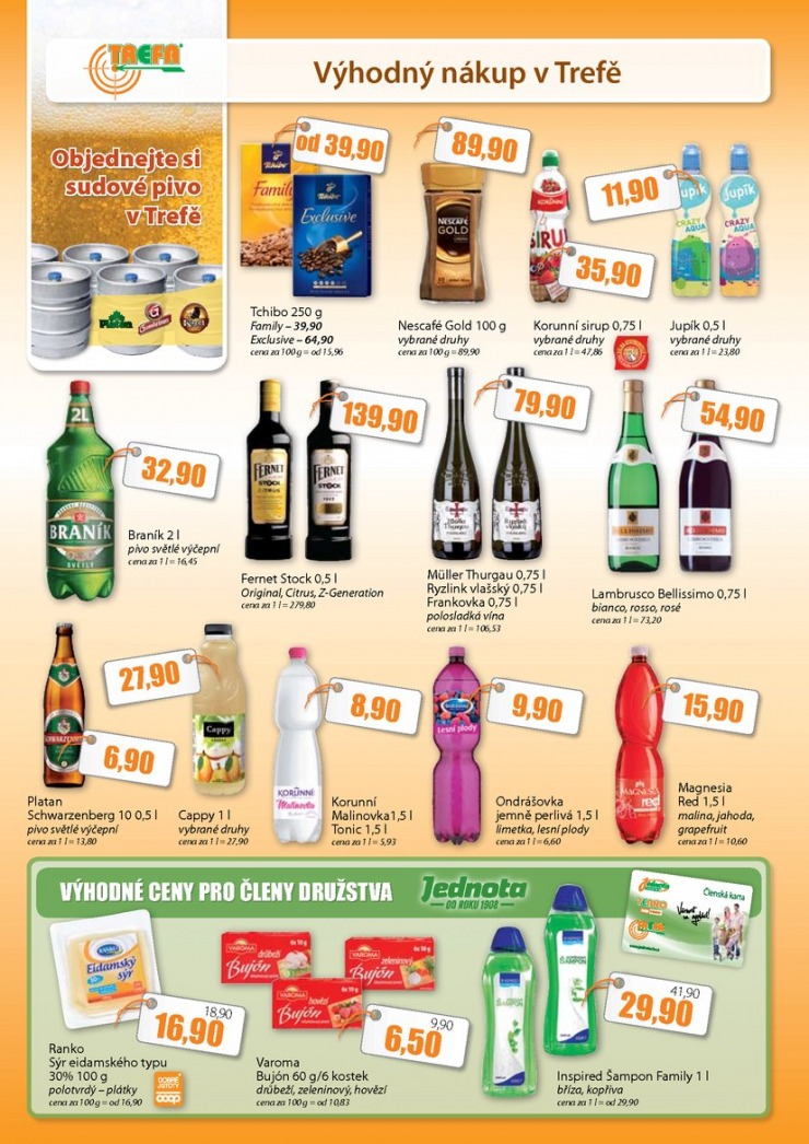 leták COOP Trefa od 24.9.2014 strana 1 leták COOP Trefa od 24.9.2014 strana 1