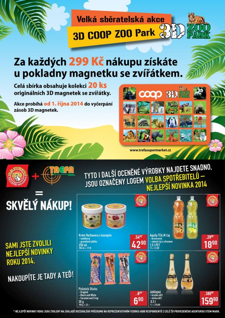leták COOP Trefa od 24.9.2014 strana 1 leták COOP Trefa od 24.9.2014 strana 1