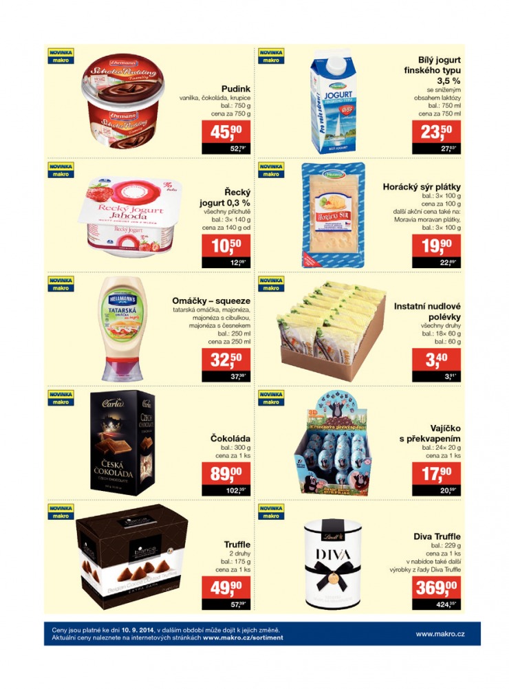 leták Makro Novinky v sortimentu od 24.9.2014 strana 1 leták Makro Novinky v sortimentu od 24.9.2014 strana 1