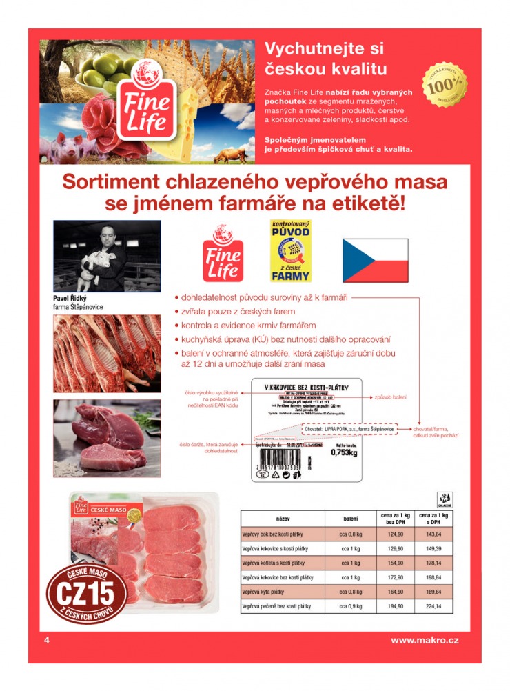 let�k Makro Potraviny od 24.9.2014 strana 1