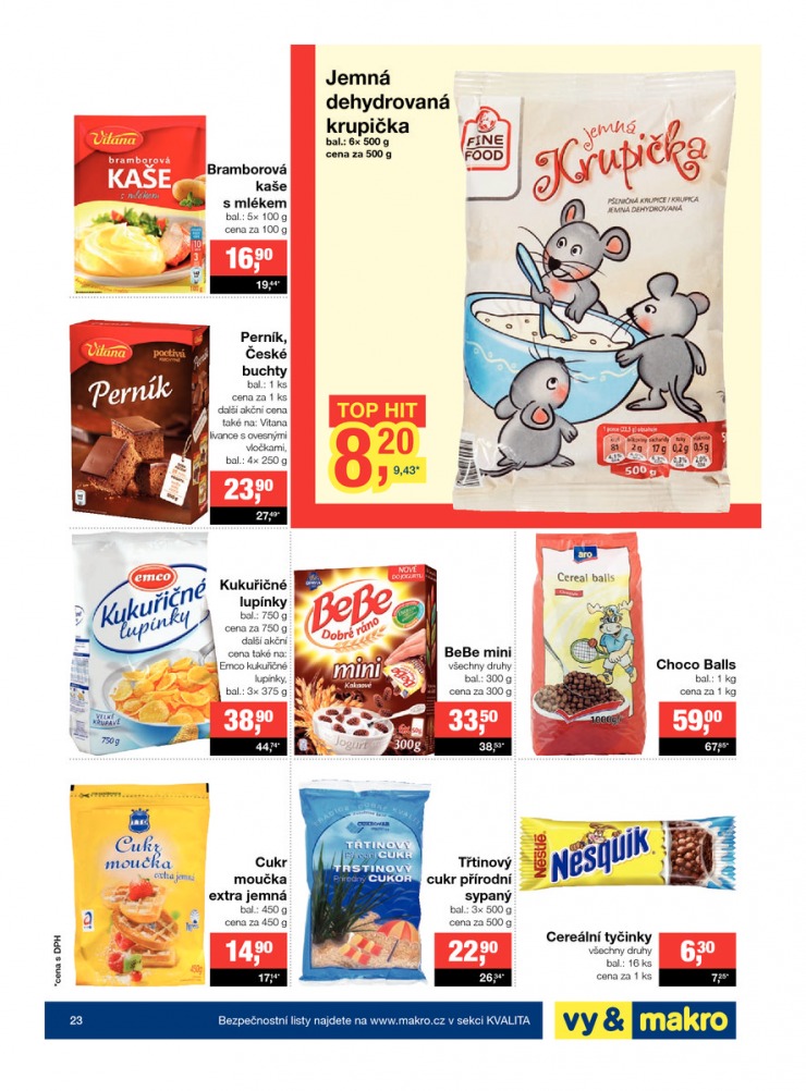 let�k Makro Potraviny od 24.9.2014 strana 1