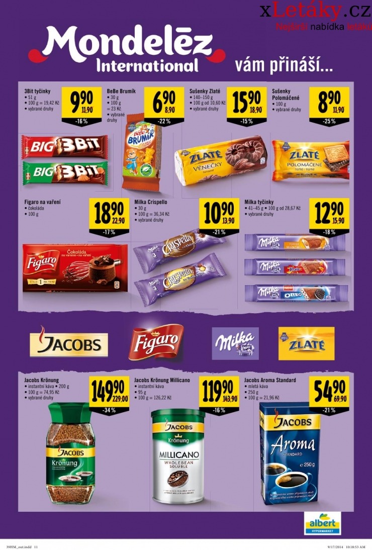 leták Albert Hypermarket veľký leták strana 1 leták Albert Hypermarket veľký leták strana 1