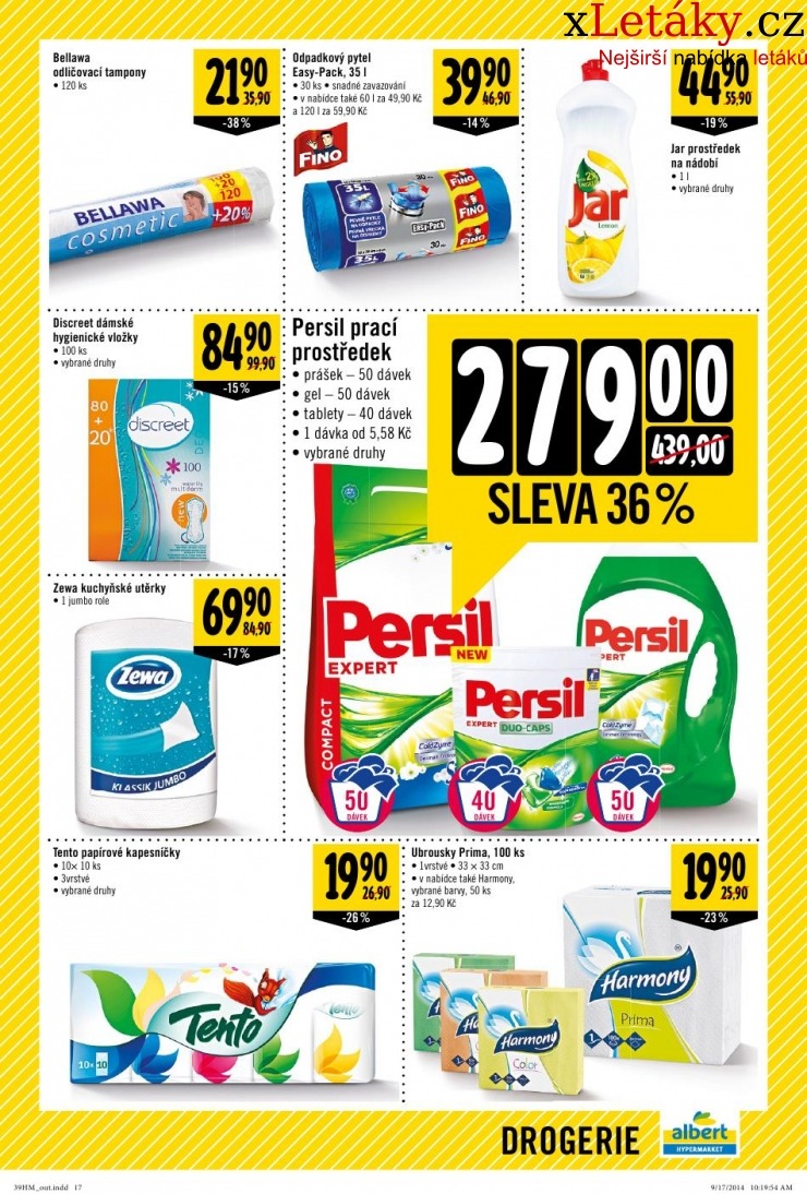 leták Albert Hypermarket veľký leták strana 1 leták Albert Hypermarket veľký leták strana 1