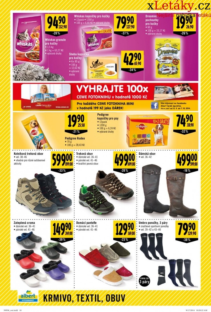 leták Albert Hypermarket veľký leták strana 1 leták Albert Hypermarket veľký leták strana 1