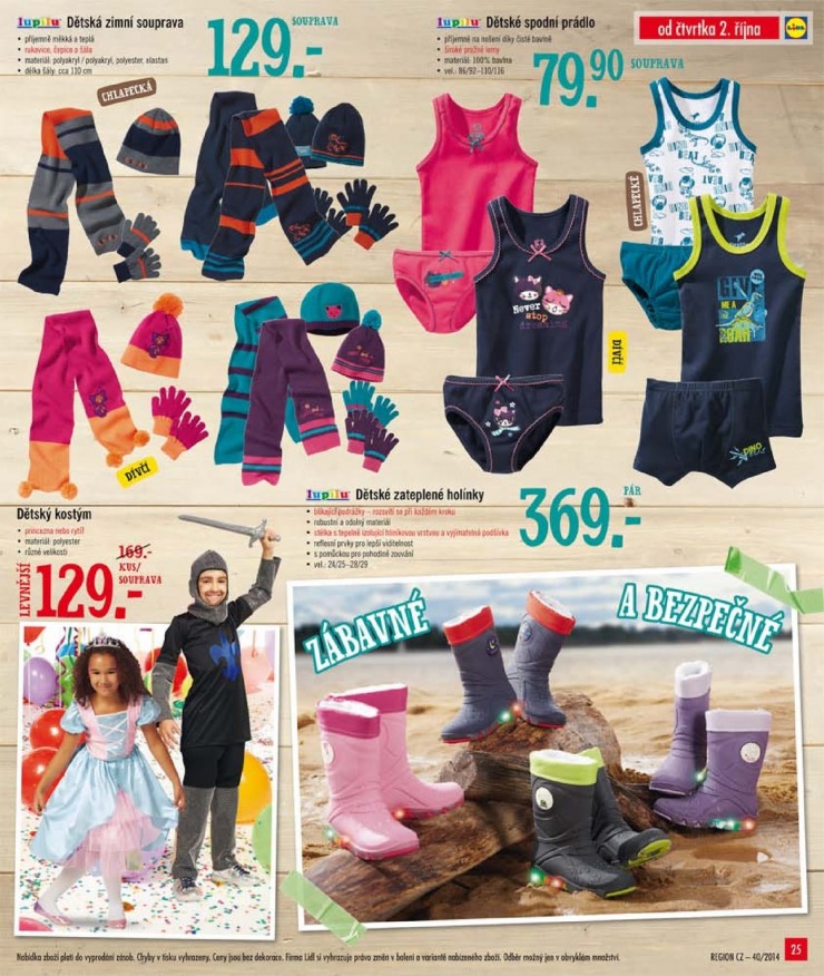 let�k Lidl Ak�n� nab�dka od 29.9.2014 strana 1