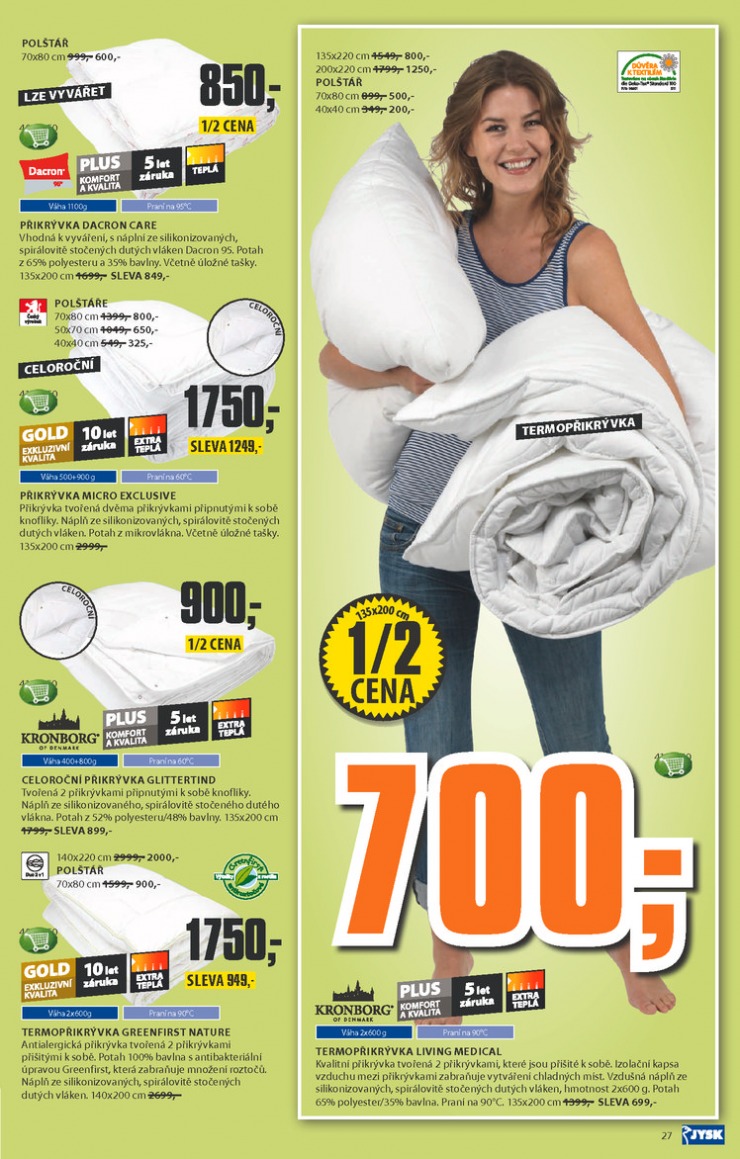leták Jysk Nabídka týdne od 25.9.2014 strana 1 leták Jysk Nabídka týdne od 25.9.2014 strana 1